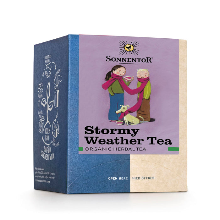 Sonnentor Organic Stormy Weather Herbal Tea 6 x 18 Bags