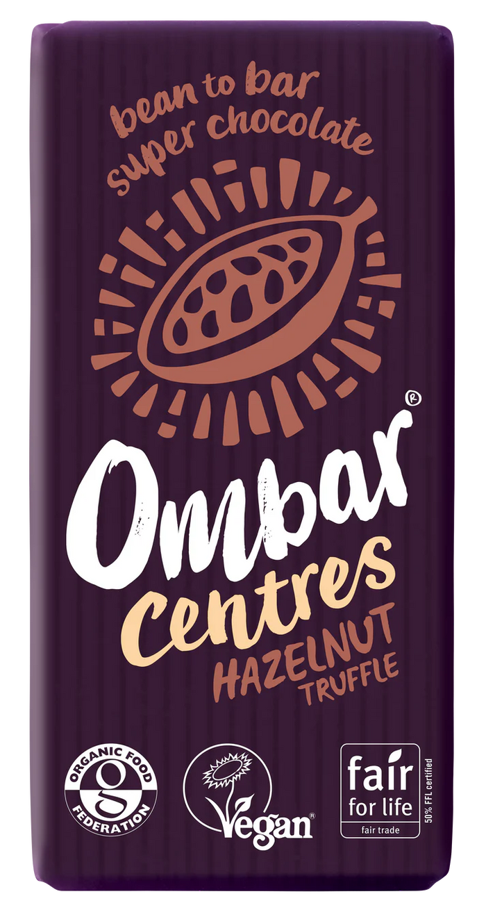 Ombar Centres Hazelnut Truffle 10 x 35g