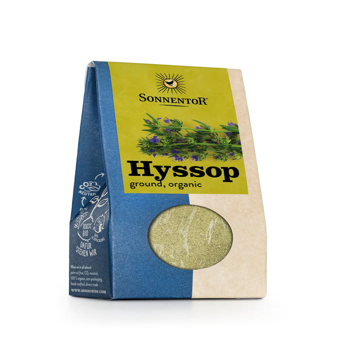 Sonnentor Organic Ground Hyssop Ground 6 x 25g