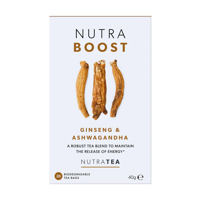 NUTRATEA NUTRA Boost Ginseng e Ashwagandha Tea 20 sacchetti