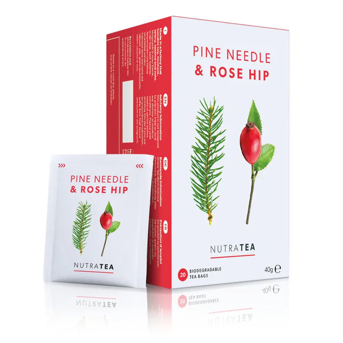 NutraTea Pine Needle & Rose Hip Tea 20 Bags