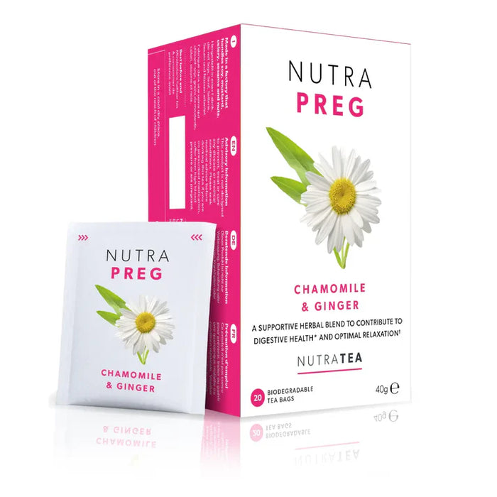 NUTRATEA NUTRA PREG CHAMOMILE E TEA GINGER 20 BENSE