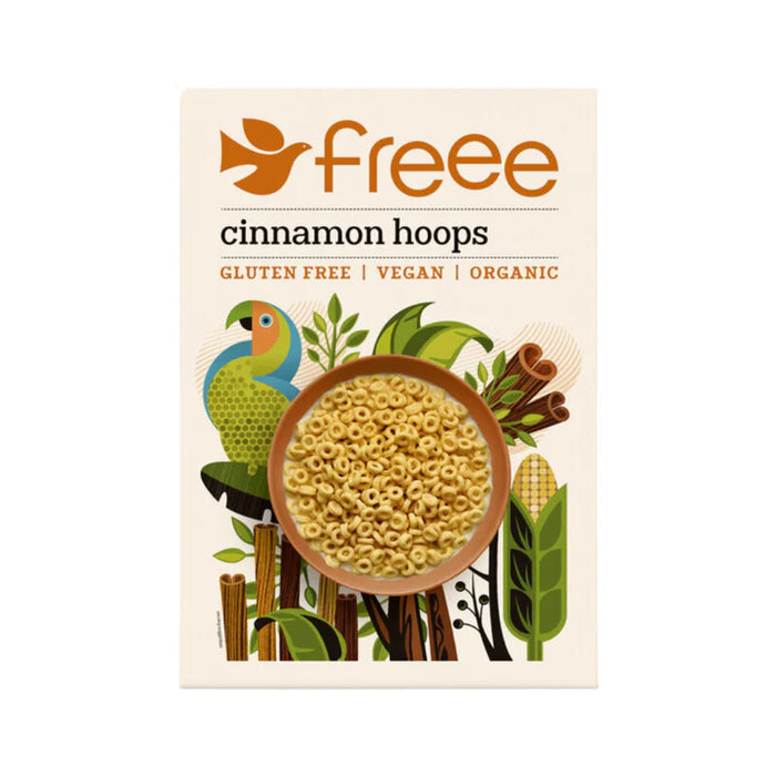 Doves Farm Gluten Free Cinnamon Hoops 5 x 300G