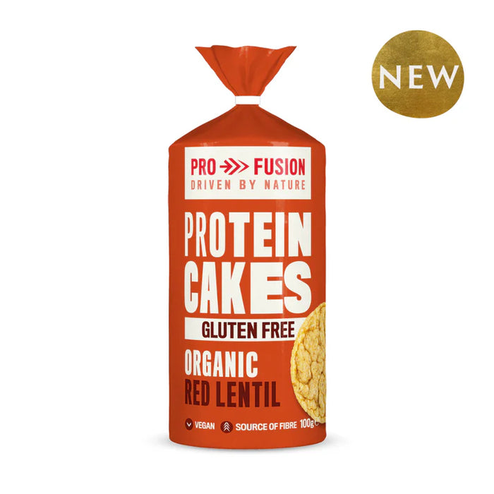 Profusion Protein Cakes Organic Red Lentil 12 x 100g