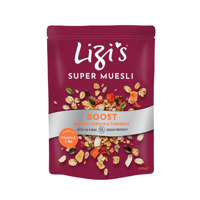 Lizi's Boost Super Muesli 5 x 400G