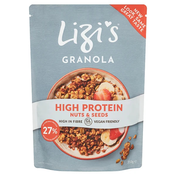 Lizis High Protein Nuts and Seeds Granola 10 x 350g