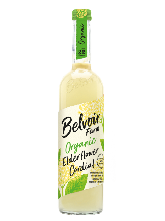 Belvoir Organic Elderflower Cordial 6 x 500ml