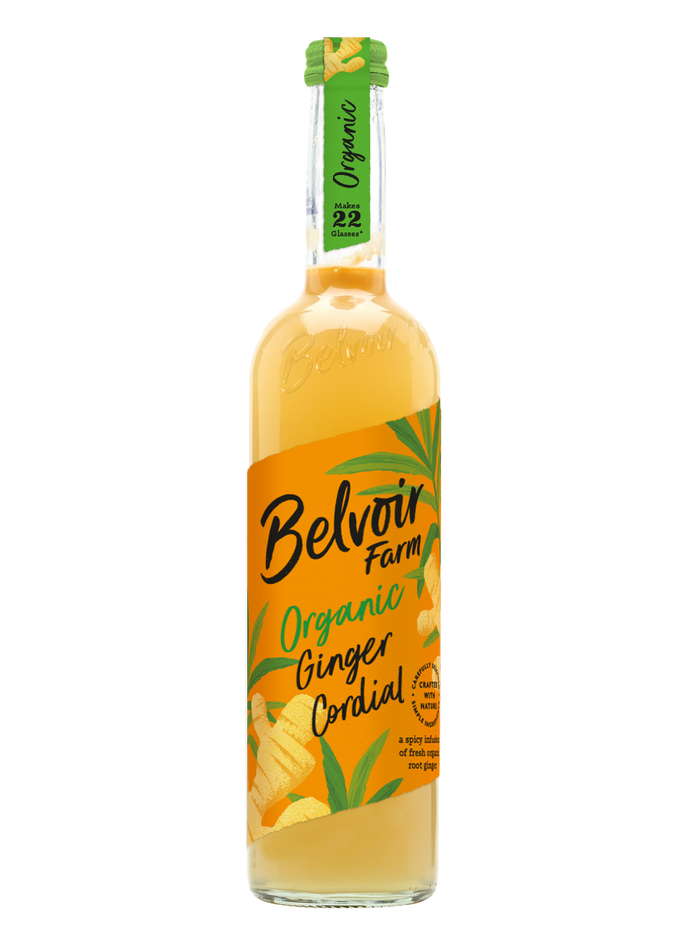 Belvoir Organic Ginger cordiale 6 x 500ml