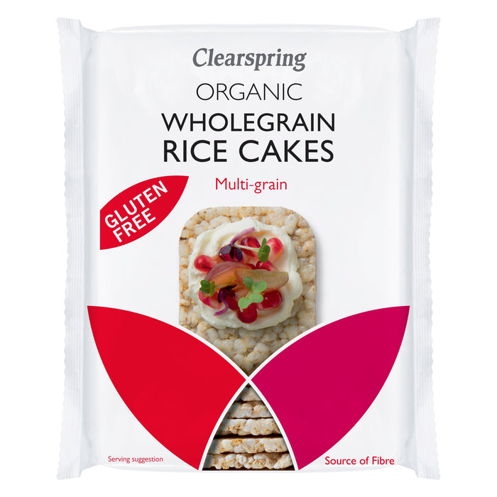 Clearspring Wholegrain Rice Cakes 12 x 130g