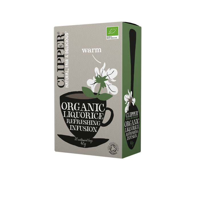 Clipper Organic Licority TeaBags 20 Tassen x 6