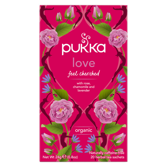 Pukka Love Tea 20 sacs x 4