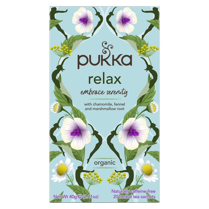 Pukka Relax Tea 20 Bags x 4