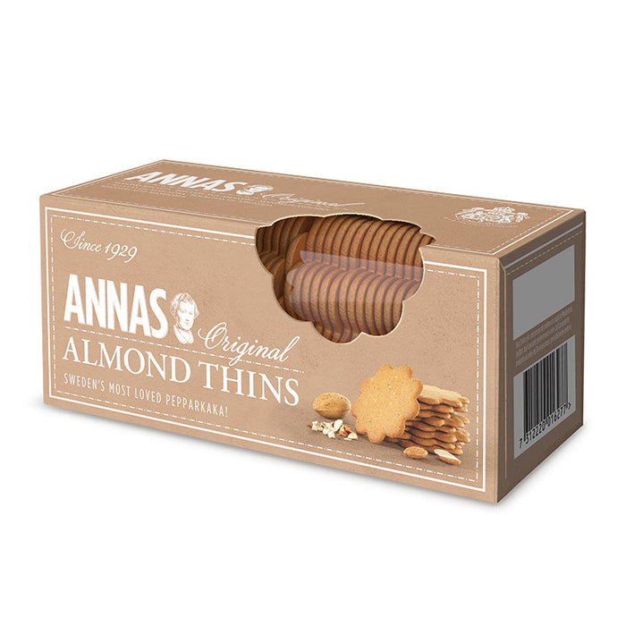 Anna's Almond Thins 12 x 150g