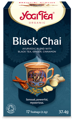 Yogi Black Chai Teabags (Org) 12146A Default Title / 6x17Bags