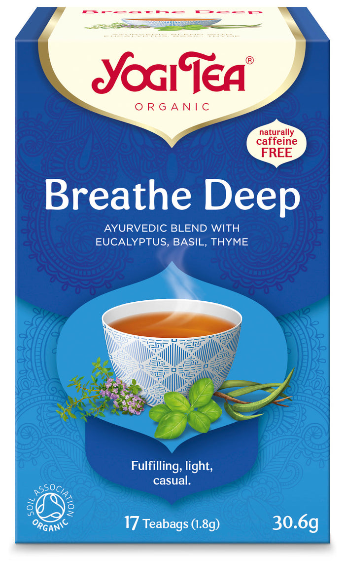 Yogi Tea Breathe Deep 17 Bags x 6