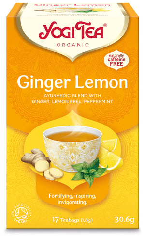 Ginger Lemon Teabags (Org) 12157A Default Title / 6x17Bags