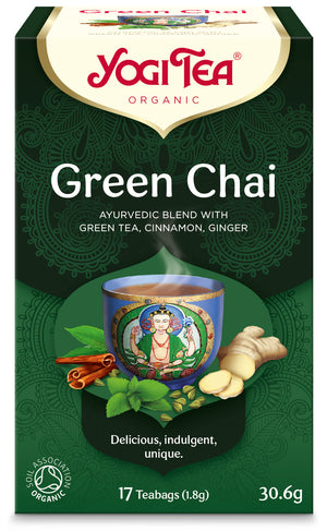 Yogi Green Chai Teabags (Org) 12159A Default Title / 6x17Bags