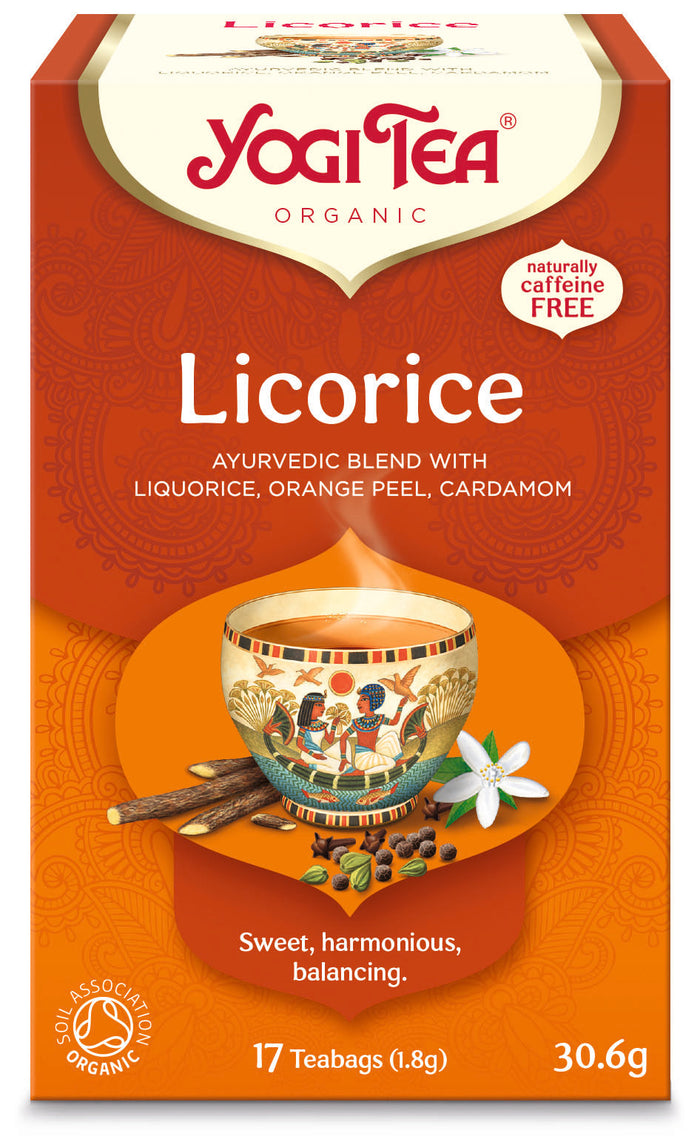 Yogi Tea Liconorice 17 sacs x 6