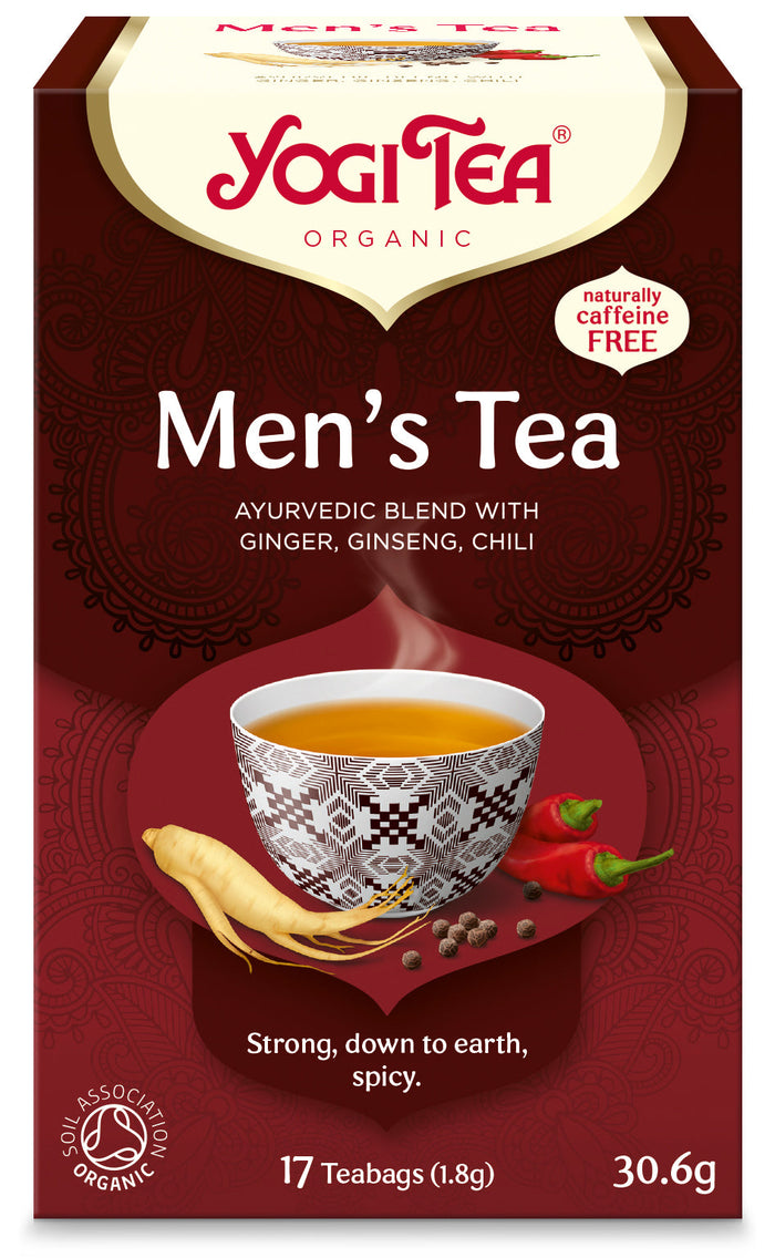 Yogi Tea Mens Tea 17 sacs x 6