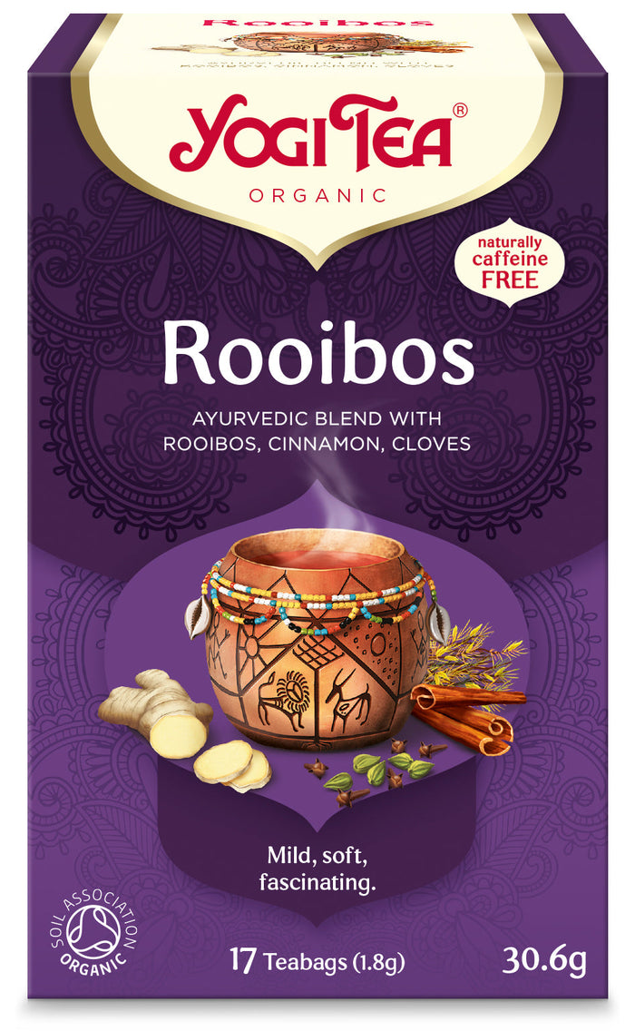 Yogi Tea Rooibos 17 Bags x 6