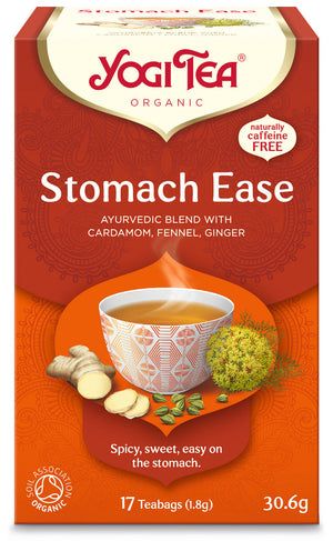 Yogi Stomach Ease Teabags (Org) 12166A Default Title / 6x17Bags