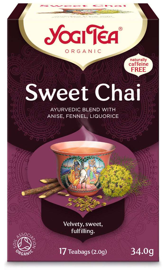 Yogi Tea Sweet Chai 17 Bags x 6