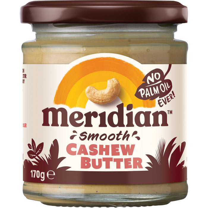 Meridian Smooth Cashew Butter 6 x 170G