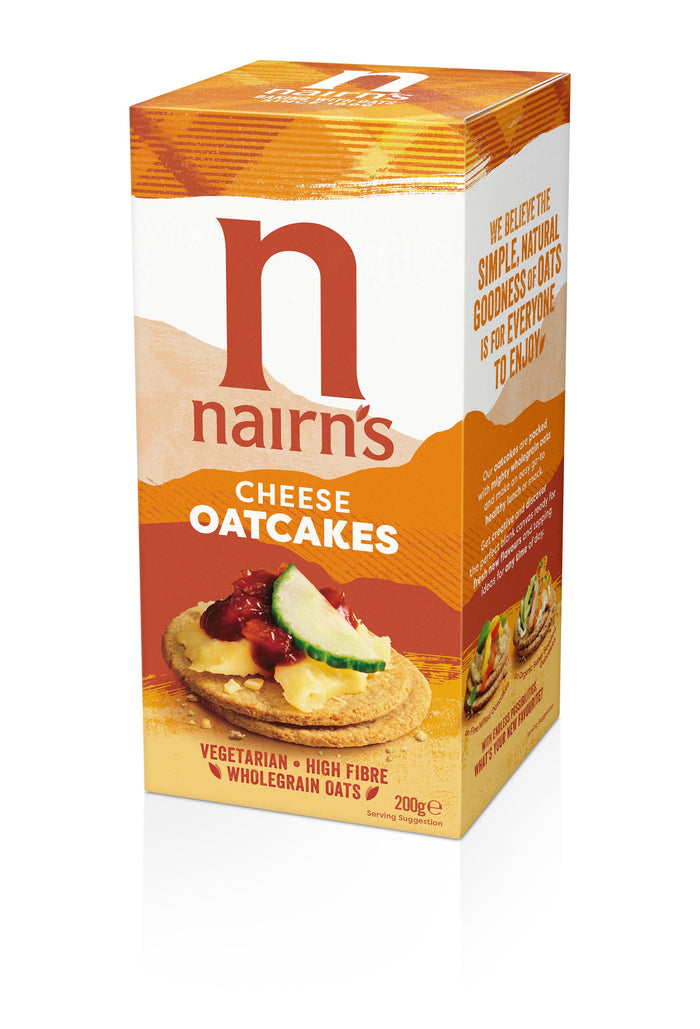 Nairns Cheese Oatcakes 12 x 200g