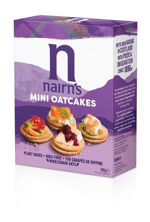 Mini Oatcakes 12894B Default Title / 12x200g