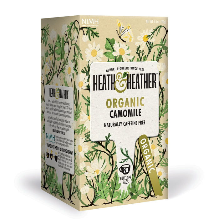 Heath & Heather Organic Chamomile 20 borse x 6