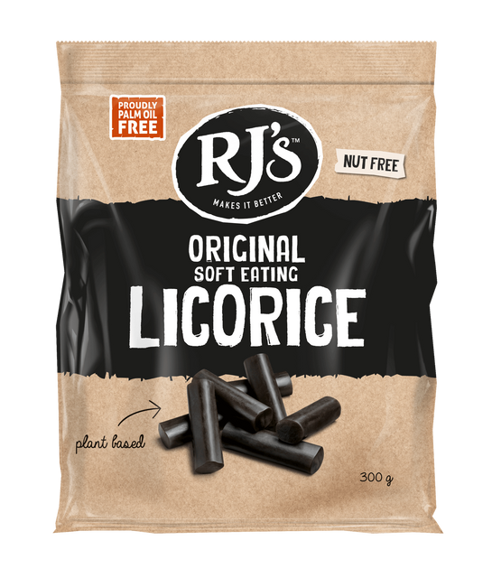 RJ's Original Soft Eating Licorice 12 x 300g