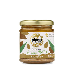 Almond Butter Smooth (Org) 14009A Default Title / 6x170g