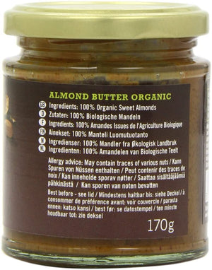 Almond Butter Smooth (Org) 14009A Default Title / 6x170g