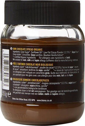 Dark Chocolate Spread (Org) Vegan 14055A Default Title / 6x350g