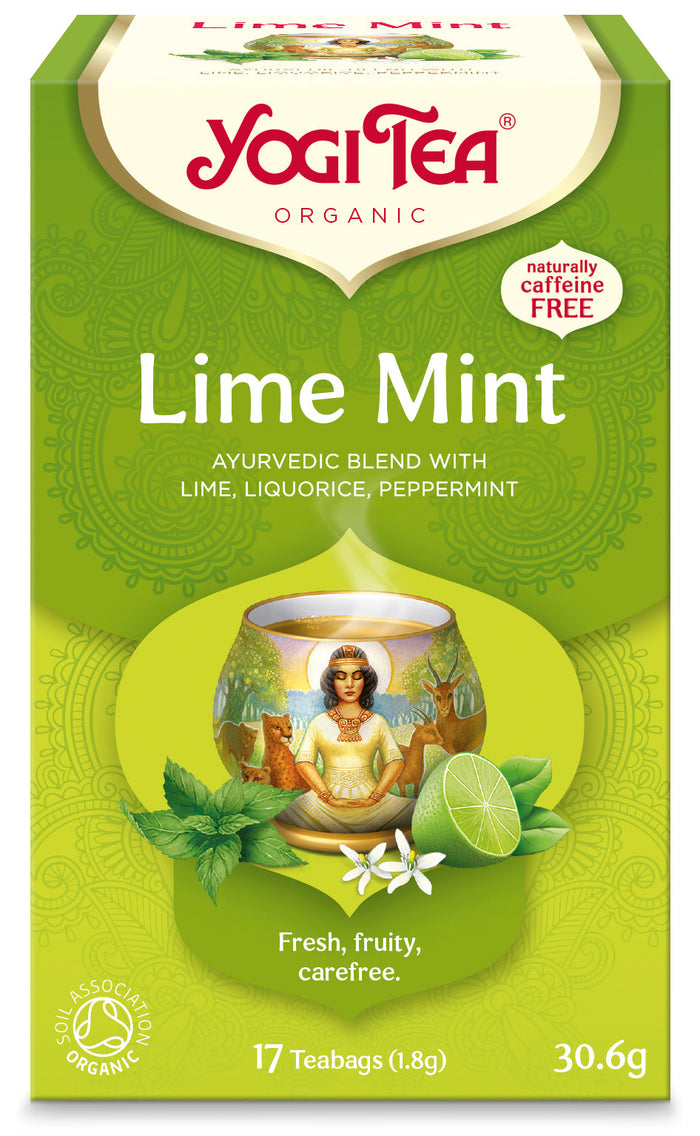 Yogi Tea Lime & Mint 17 tassen x 6