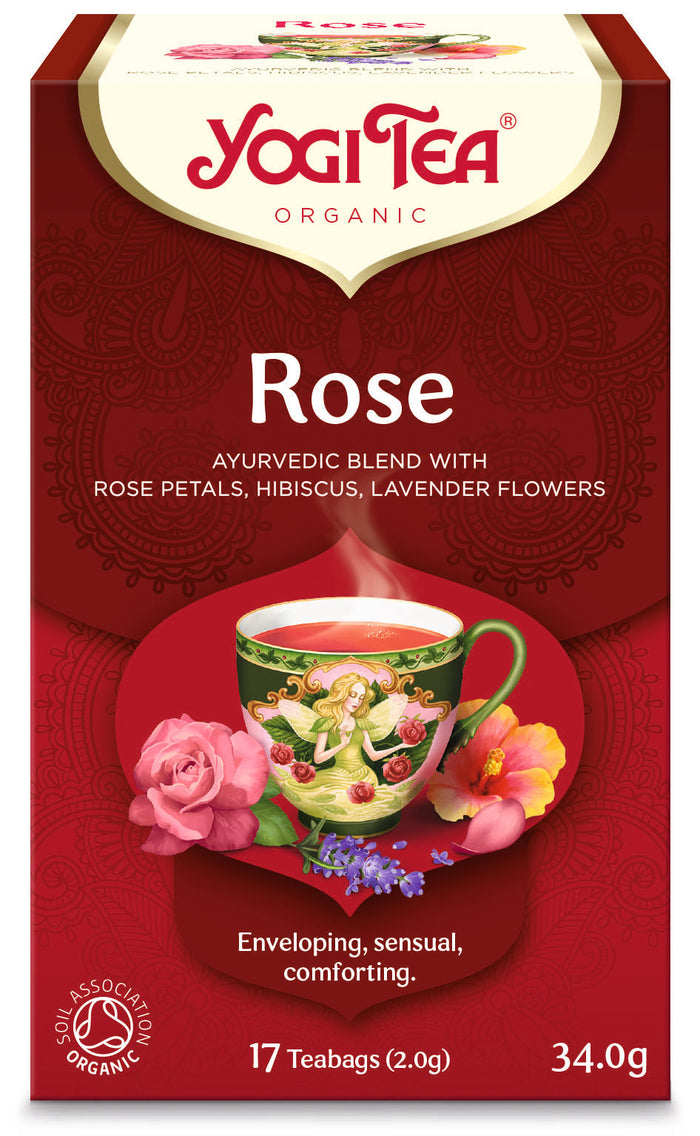 Yogi Tea Rose 17 Bags x 6