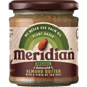 Almond Butter Smooth w Salt (Org) 19521A Case-6x170g