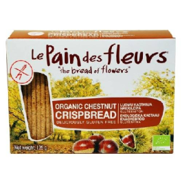 Le Pain Des Fleurs Organic Chestnut Crispbread 6 x 150g