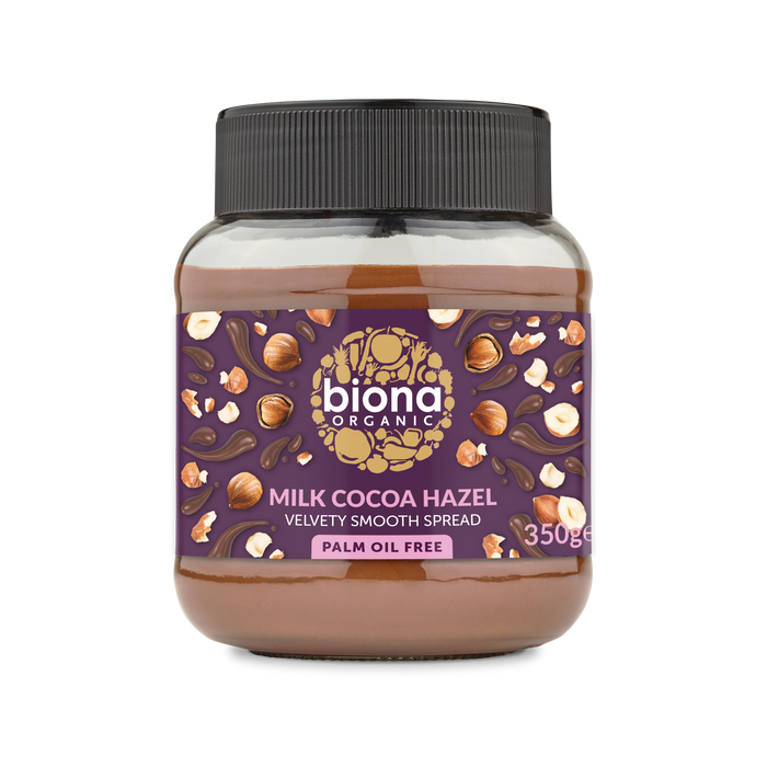 Biona Milk Choc Hazel Spread 6 x 350G