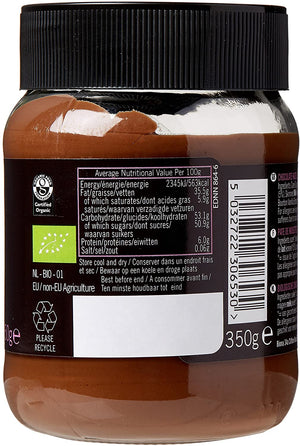 Milk Choc Hazel Spread (Org) 20537A Default Title / 6x350g