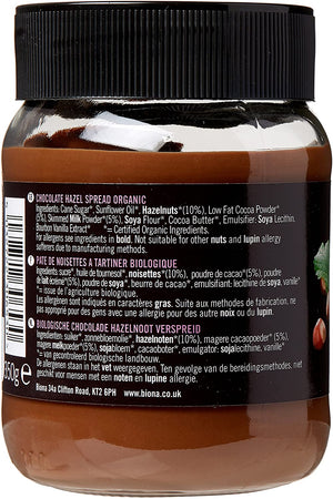 Milk Choc Hazel Spread (Org) 20537A Default Title / 6x350g