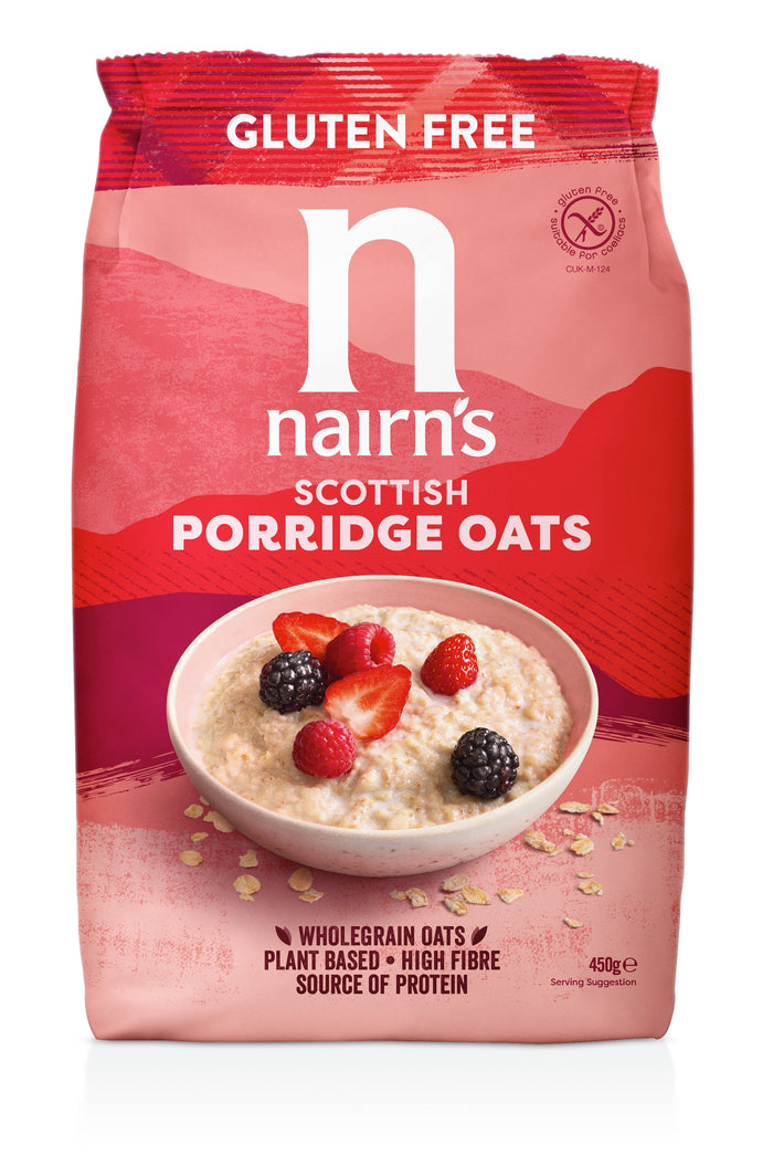 Nairn's Gluten Free Scottish Porridge Avoine 5 x 450G