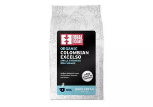 Equal Exchange Organic Colombian Excelso Whole Beans 8 x 227g