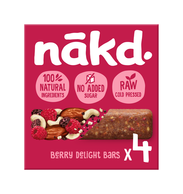 Nakd Berry Delight 4 Bar Multipack x 12