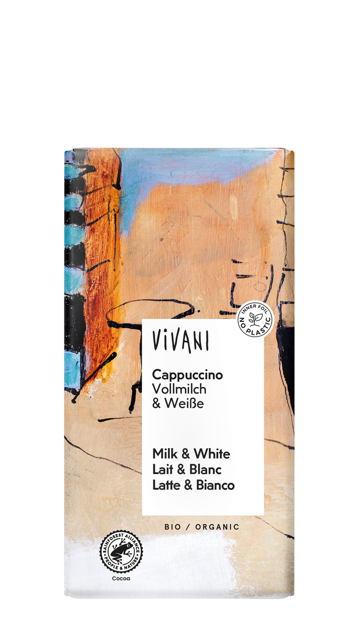 Vivani Organic Cappucino Chocolate 10 x 100G