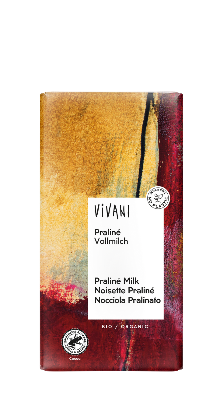 Barbacée de chocolat Vivani Praline 10 x 100g