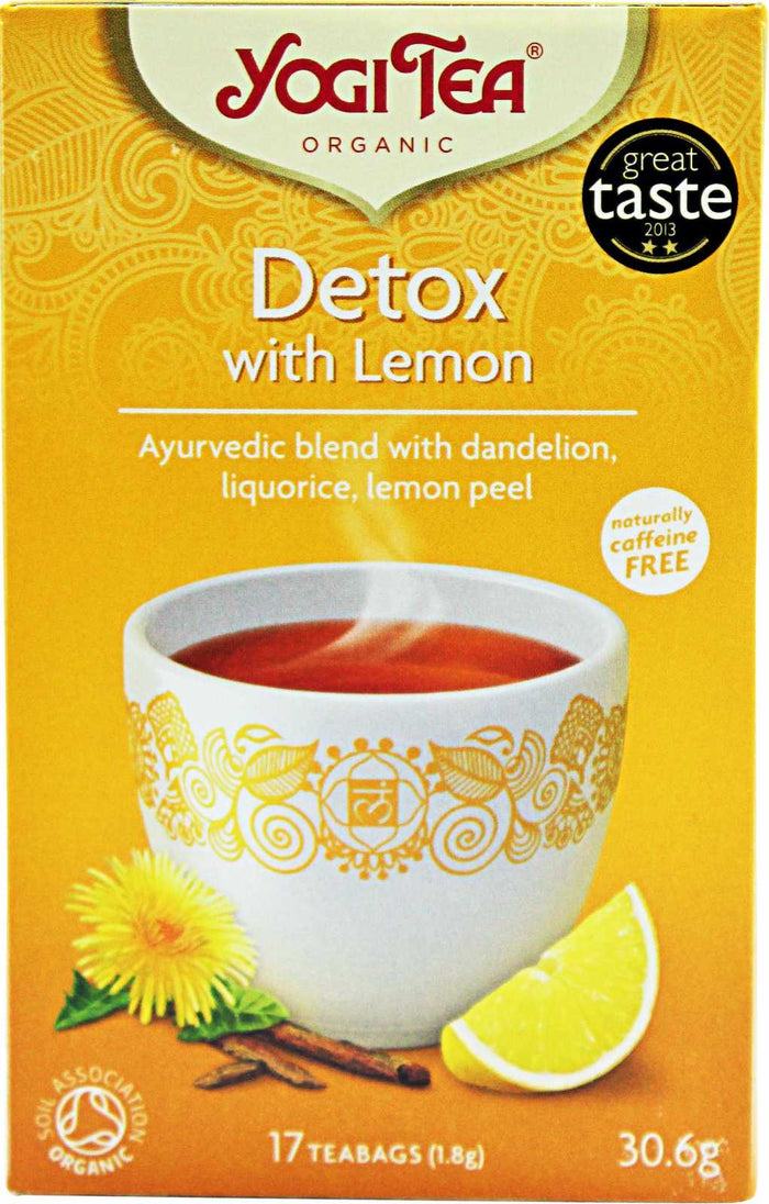 Yogi Tea Detox with Lemon 17 Bags x 6