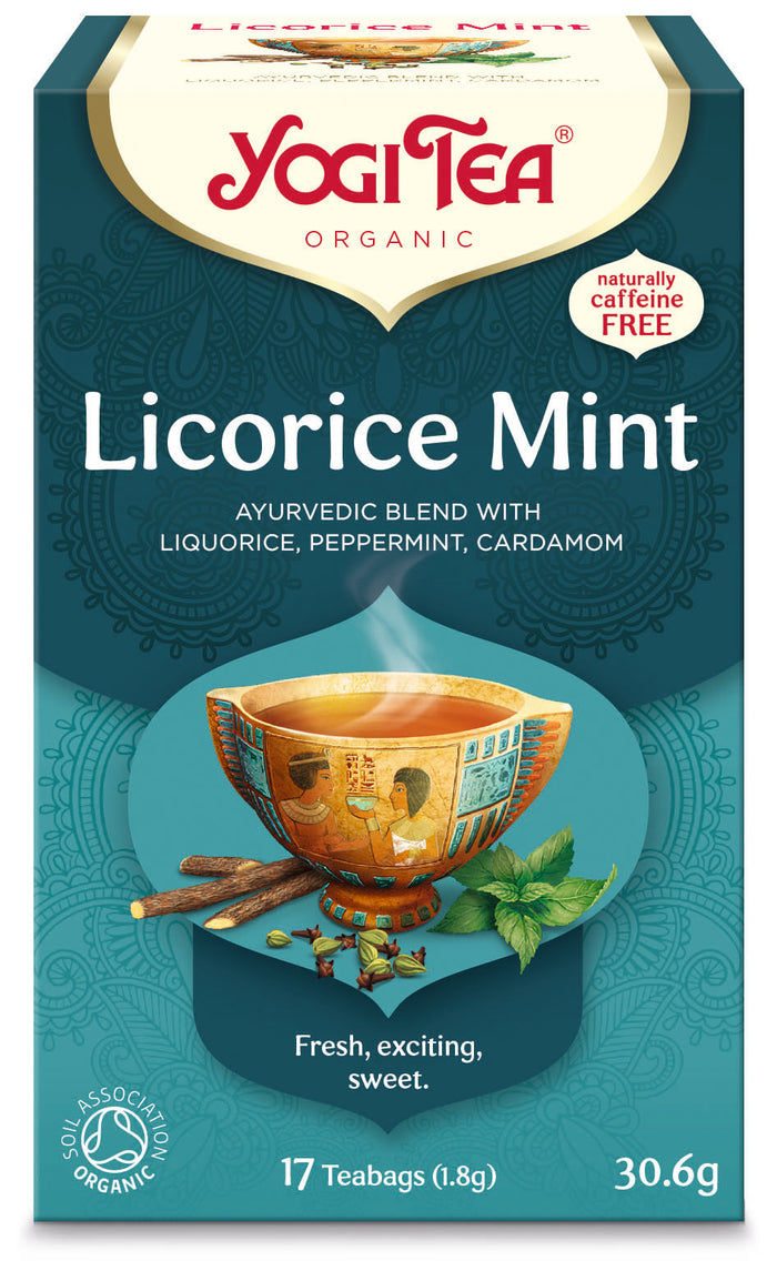 Yogi Tea Liconorice Mint 17 sacs x 6