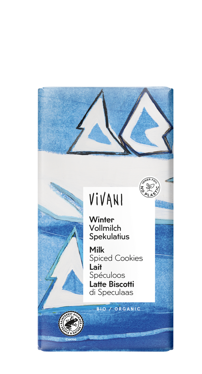 Vivani Winter Chocolate Bar 10 x 100g