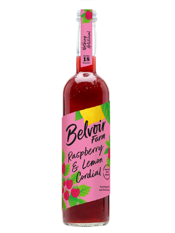 Belvoir Raspberry & Lemon Cordial 6 x 500ml